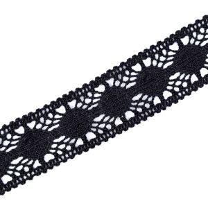 Cotton lace / Black