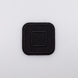 Iron-on motifs 30 x 30 mm / PATCH / 332 Black