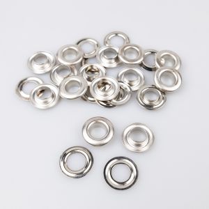 Eyelets 10 mm 15 sets / nickel