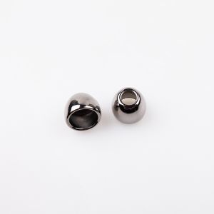 Metal cord end ball / nickel black