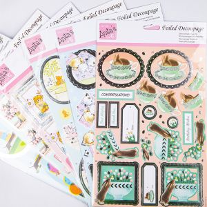 Foiled Decoupage / different
