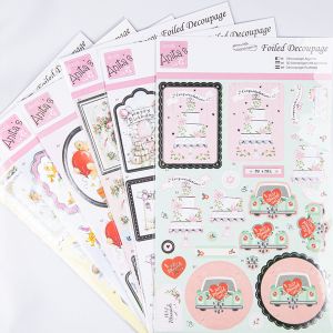 Foiled Decoupage / different