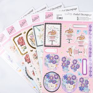 Foiled Decoupage / different