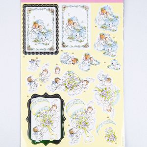 Foiled Decoupage / Baby Bliss