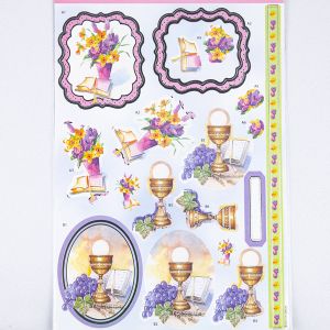 Foiled Decoupage / In Church