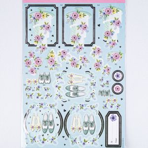 Foiled Decoupage / Always and Forever