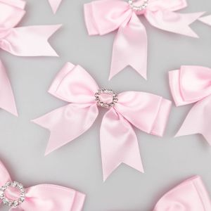 Bow with buckle / Pink