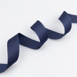 Cross grain ribbon 20 mm / blue 330