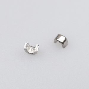 8 mm zipper stopper S8 / Silver