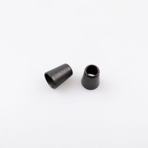 Metal cord end 5 mm / Oxide Black