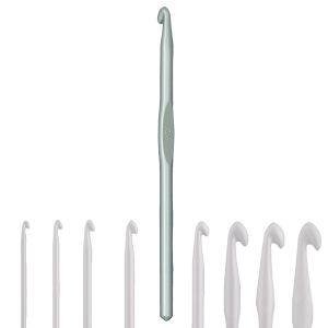 Aluminium crochet hook 15 cm / Different sizes