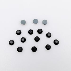 Hotfix rhinestones 6 mm / black