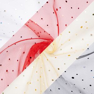 Tulle with sequins / Different shades