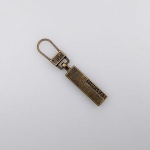 Metal pendant for Zip Slider PRYM Classic Timeless / Antique brass