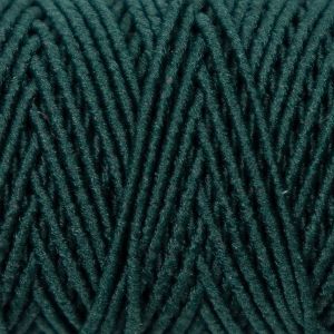 Shirring Elastic /  Dark green