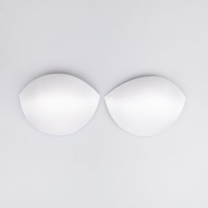 Anatomically shaped bra cups / Lycra C / White