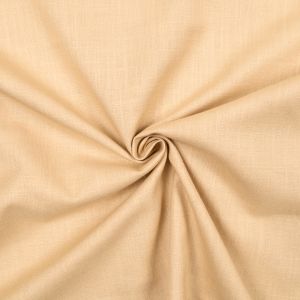 Linen curtaining fabric / Champagne