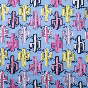 Printed cotton / Electric
