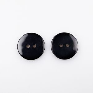Simple  button / 32 mm / Black