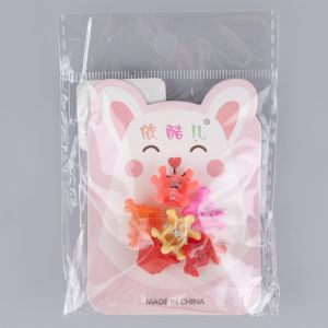 Mini Butterfly hair clamps 6 pcs / MIX