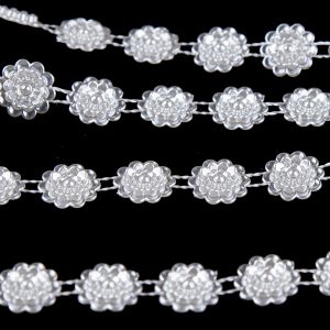 Ribbon with pearls / Flower