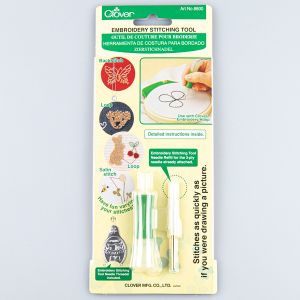 Embroidery stitching tool