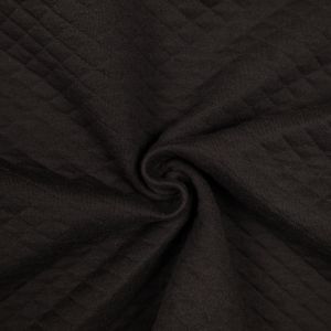 Printed ponte roma / Black