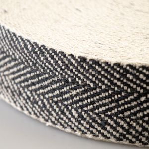 Webbing 50 mm / black-white