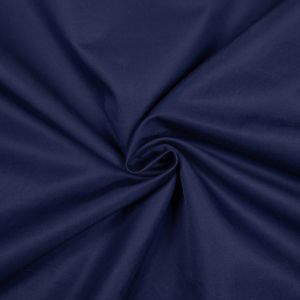 Linen and cotton blend fabric / Dark Blue
