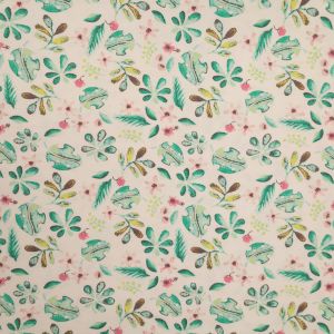 Printed jersey / Leaves