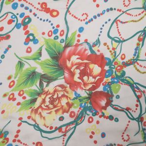 Printed silk chiffon / Design 31