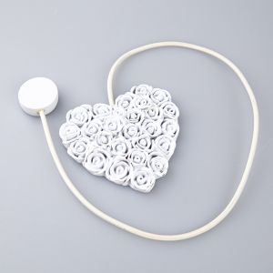Tieback with magnet 77 / White