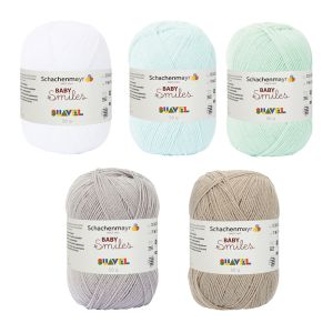 Yarn Baby Smiles Suavel 50 g / Different Tones