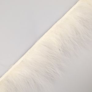 Feather trim / Light Yellow