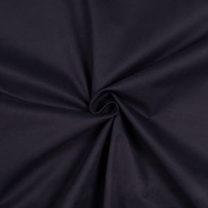 Monochrome cotton fabric / Night Blue