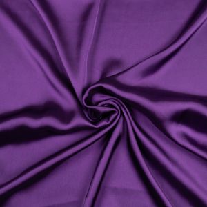 Plain charmuse satin / 33 Purple