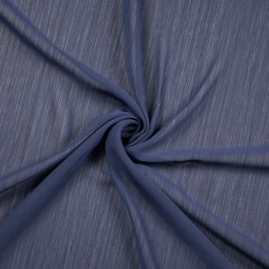Crepe chiffon / Navy