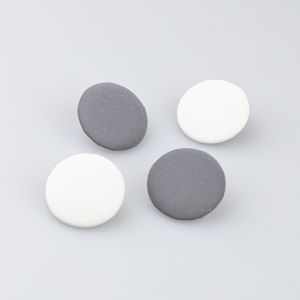 Shank reflective button 25 mm / Different shades