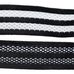 Mesh elastic 25 mm / Different shades