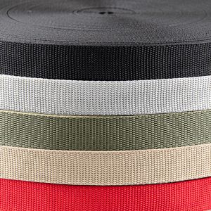 Webbing-PP 25 mm / Different shades