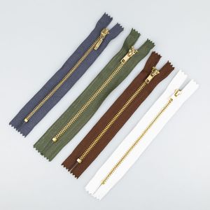 4 mm Jean Zipper 16 mm / Different shades
