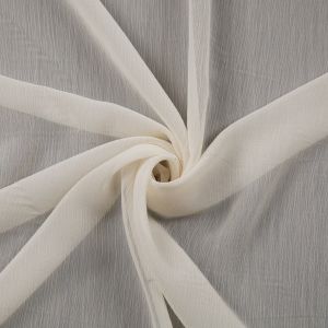 Crepe chiffon / Cream