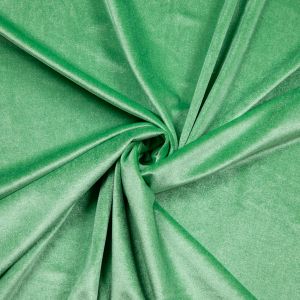 Stretch velour / Green