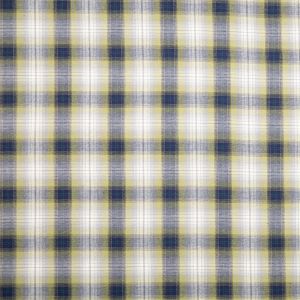 Cotton check fabric / Green