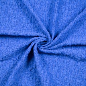 Wrinkle effect jersey / Blue