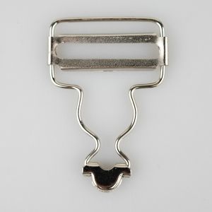 Dungaree clips Pairs 30 mm / Nickel