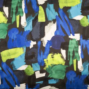 Print faux silk Gabil digital / 30135 Blue