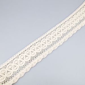 Cotton lace 65 mm / Cream