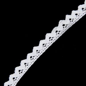 Cotton lace 15 mm / White