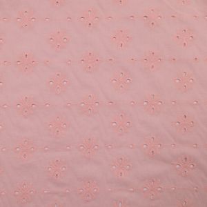 Cotton broderie / Pink
